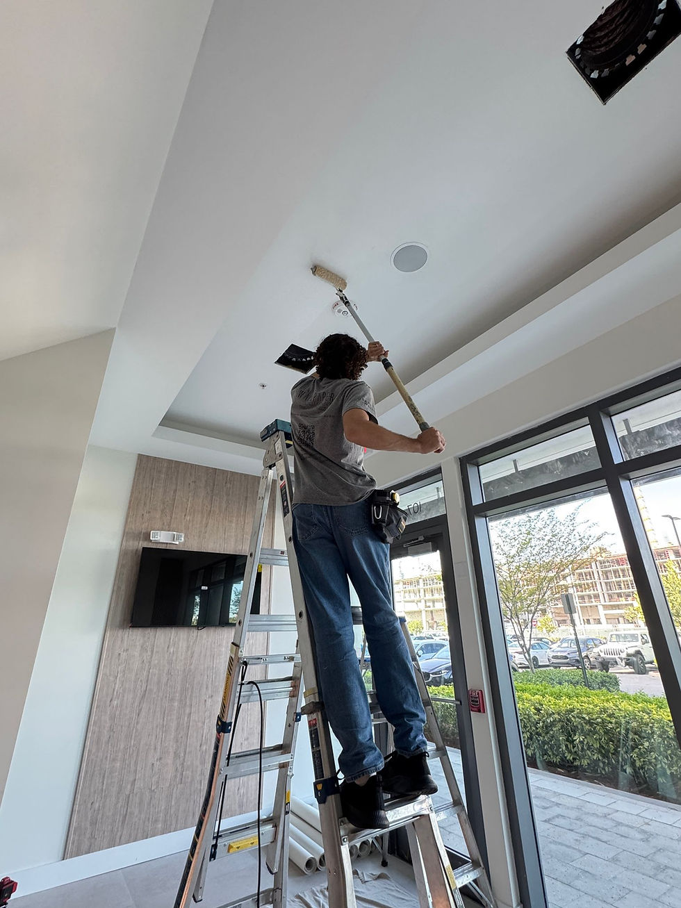 Residential Wallpaper Installation
